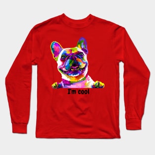 dog-French bulldog Long Sleeve T-Shirt